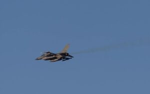 ЗМІ показали фото бойової роботи F-16