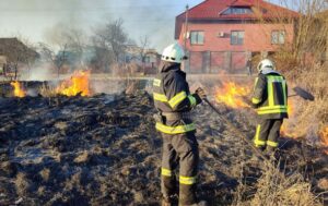 Через спалювання сухої трави загинули двоє людей