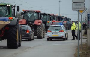 Чеські та словацькі фермери протестували проти українського зерна